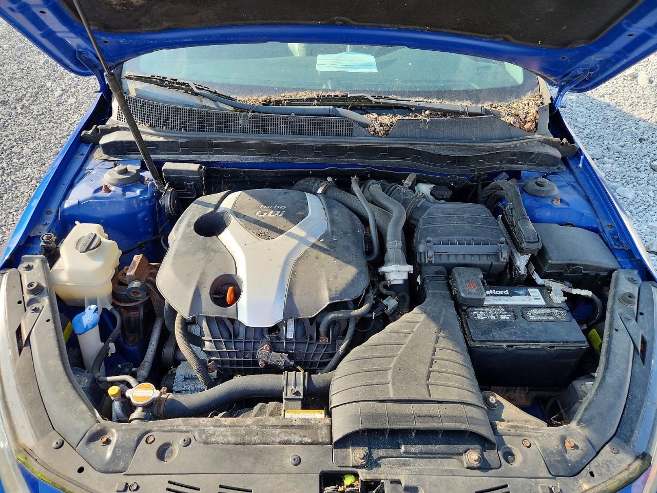 2011 Kia Optima Sx Blue vin: KNAGR4A67B5185083
