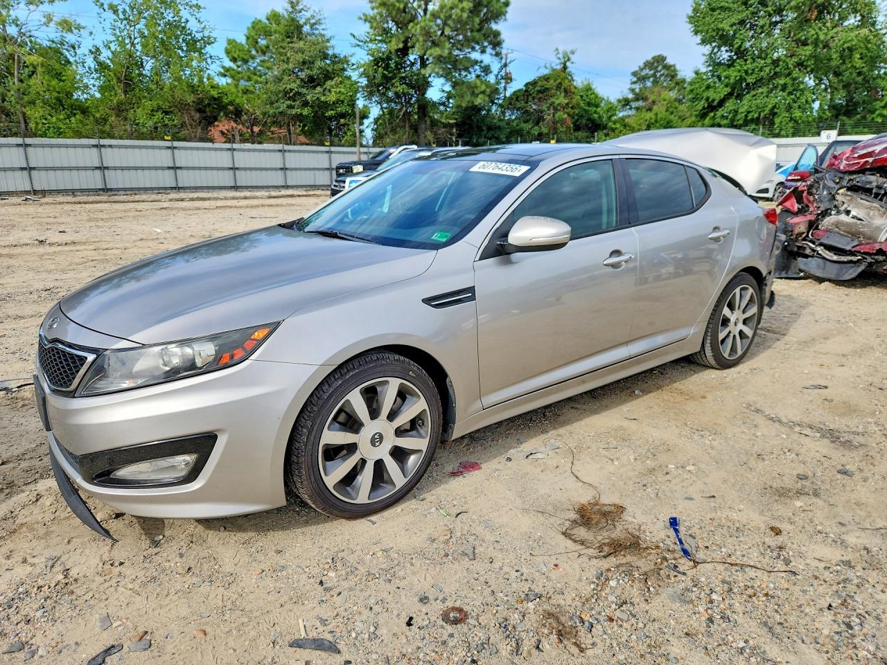 2011 Kia Optima Sx Silver vin: KNAGR4A69B5094736