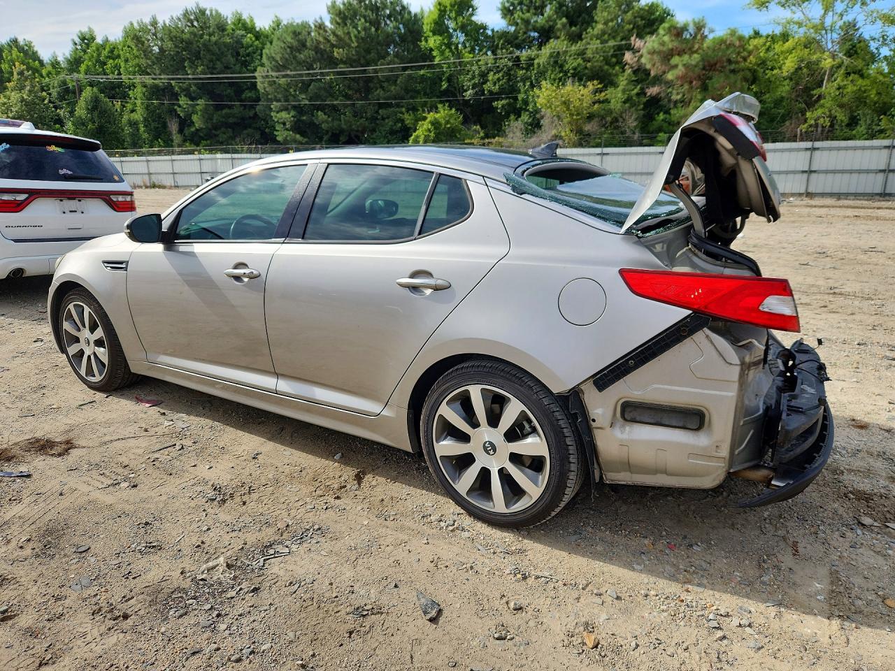 2011 Kia Optima Sx Silver vin: KNAGR4A69B5094736