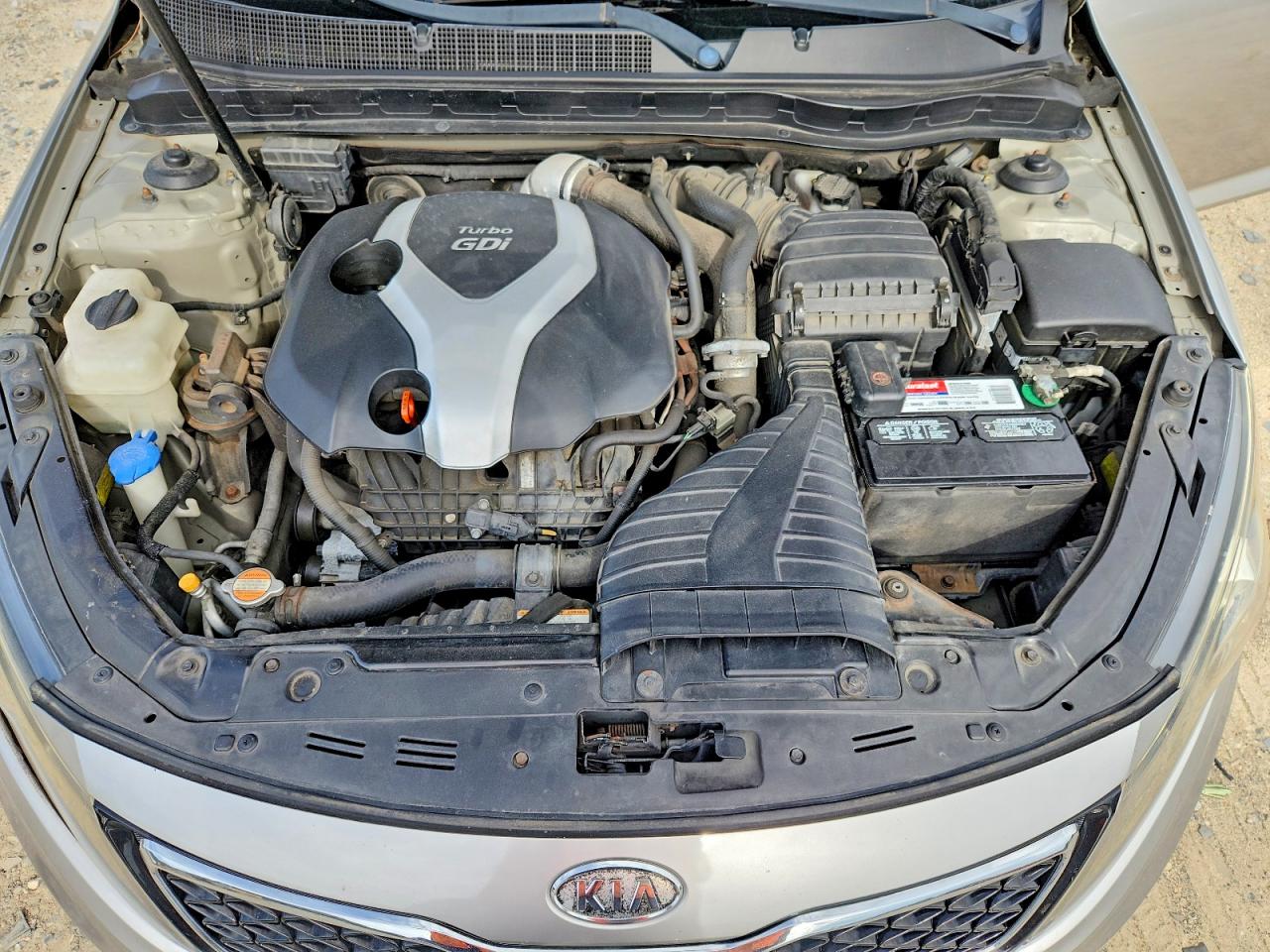 2011 Kia Optima Sx Silver vin: KNAGR4A69B5094736