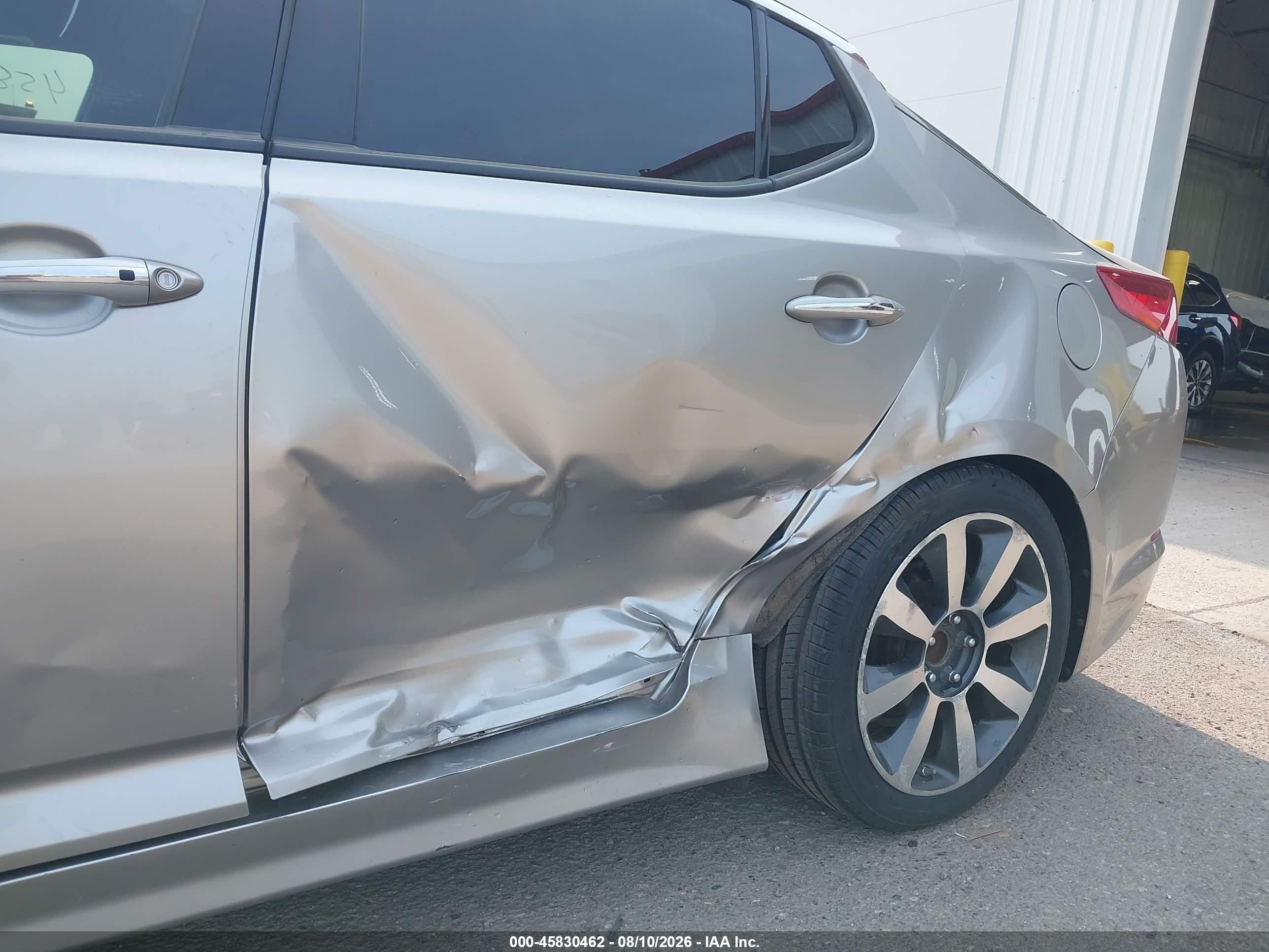 2011 Kia Optima Sx Серебряный vin: KNAGR4A69B5111647