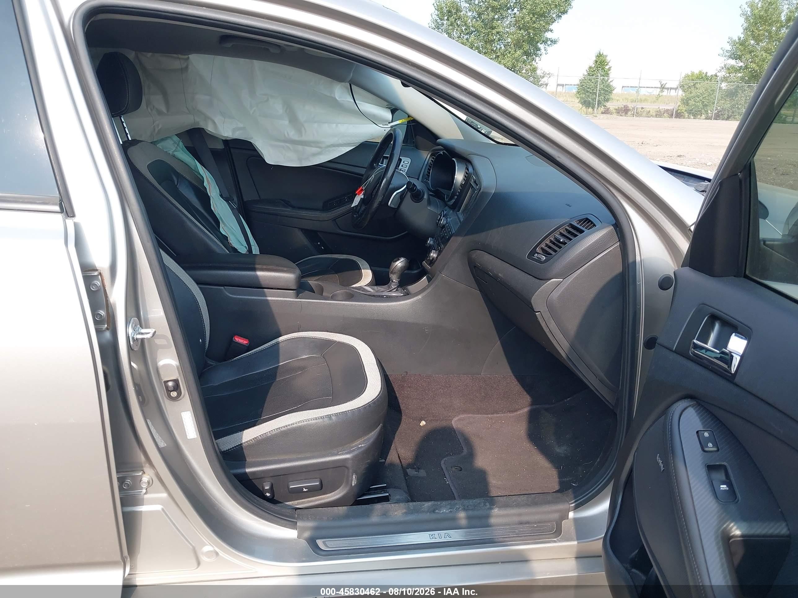 2011 Kia Optima Sx Серебряный vin: KNAGR4A69B5111647