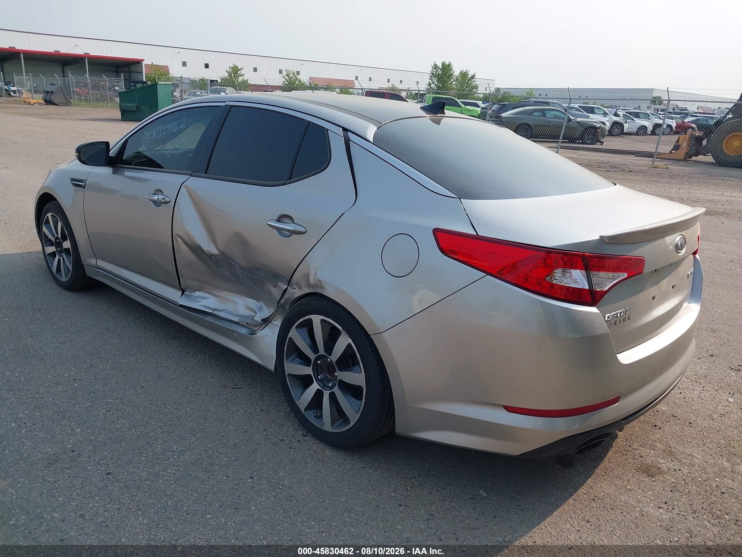 2011 Kia Optima Sx Серебряный vin: KNAGR4A69B5111647