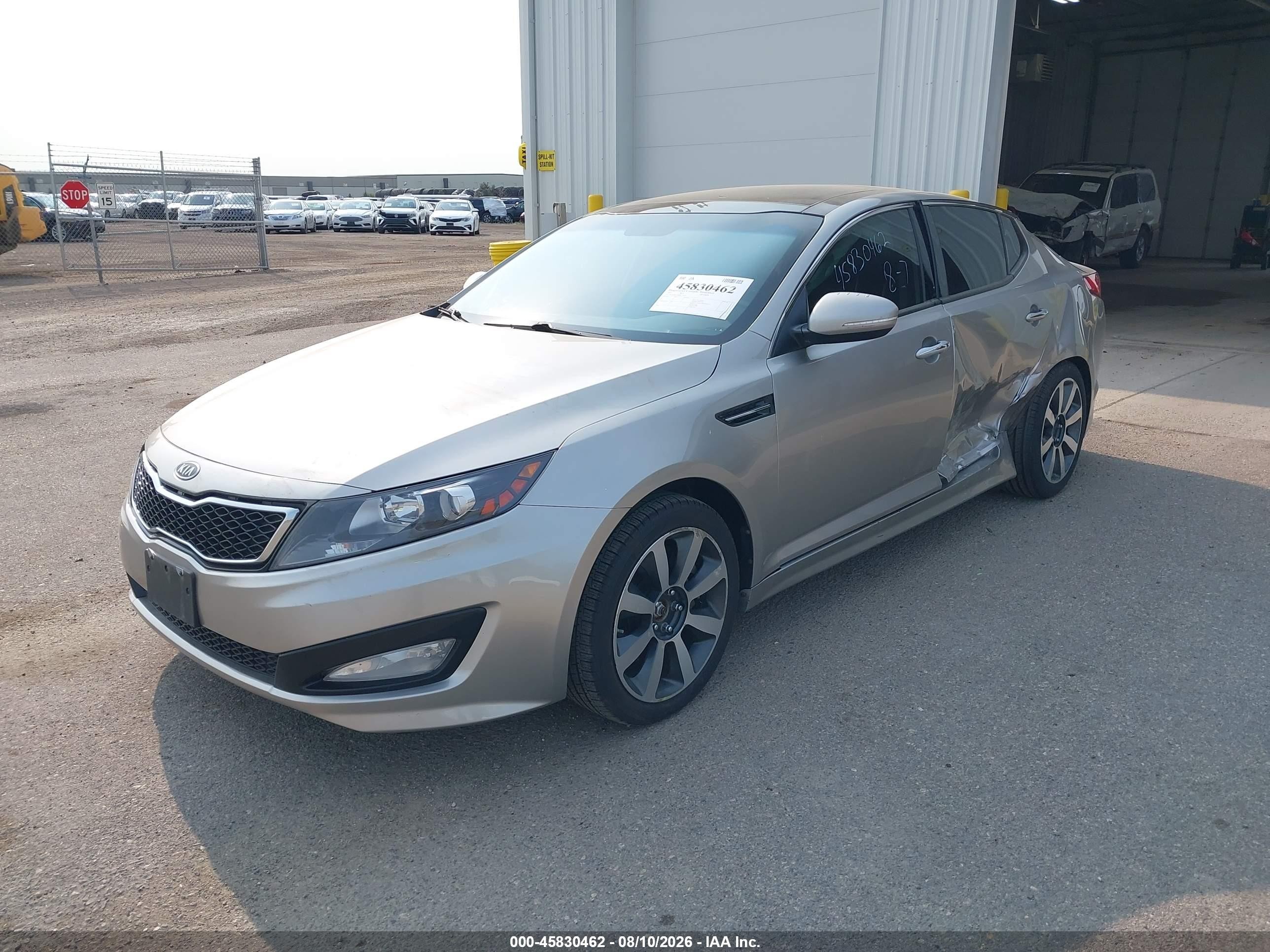2011 Kia Optima Sx Серебряный vin: KNAGR4A69B5111647