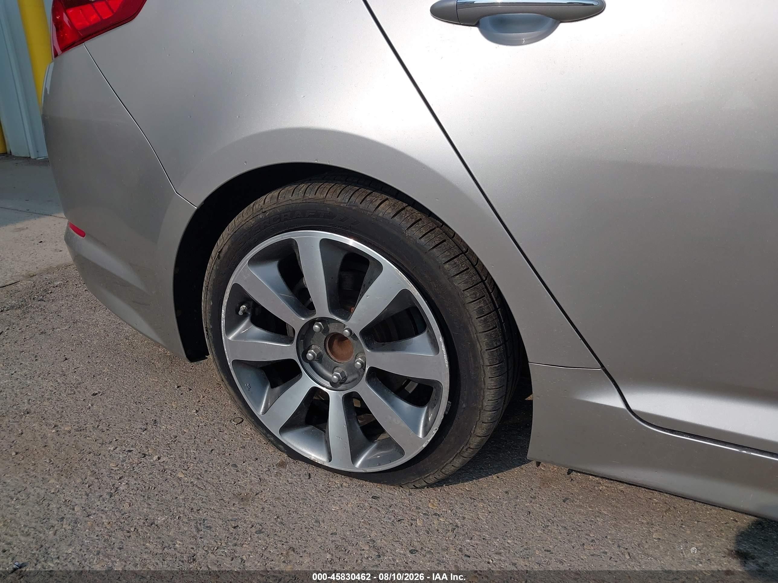 2011 Kia Optima Sx Серебряный vin: KNAGR4A69B5111647