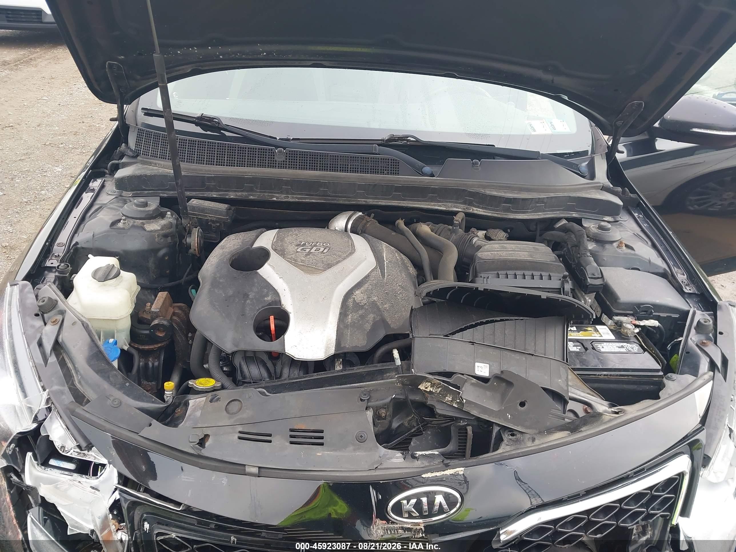2011 Kia Optima Sx Black vin: KNAGR4A6XB5115738