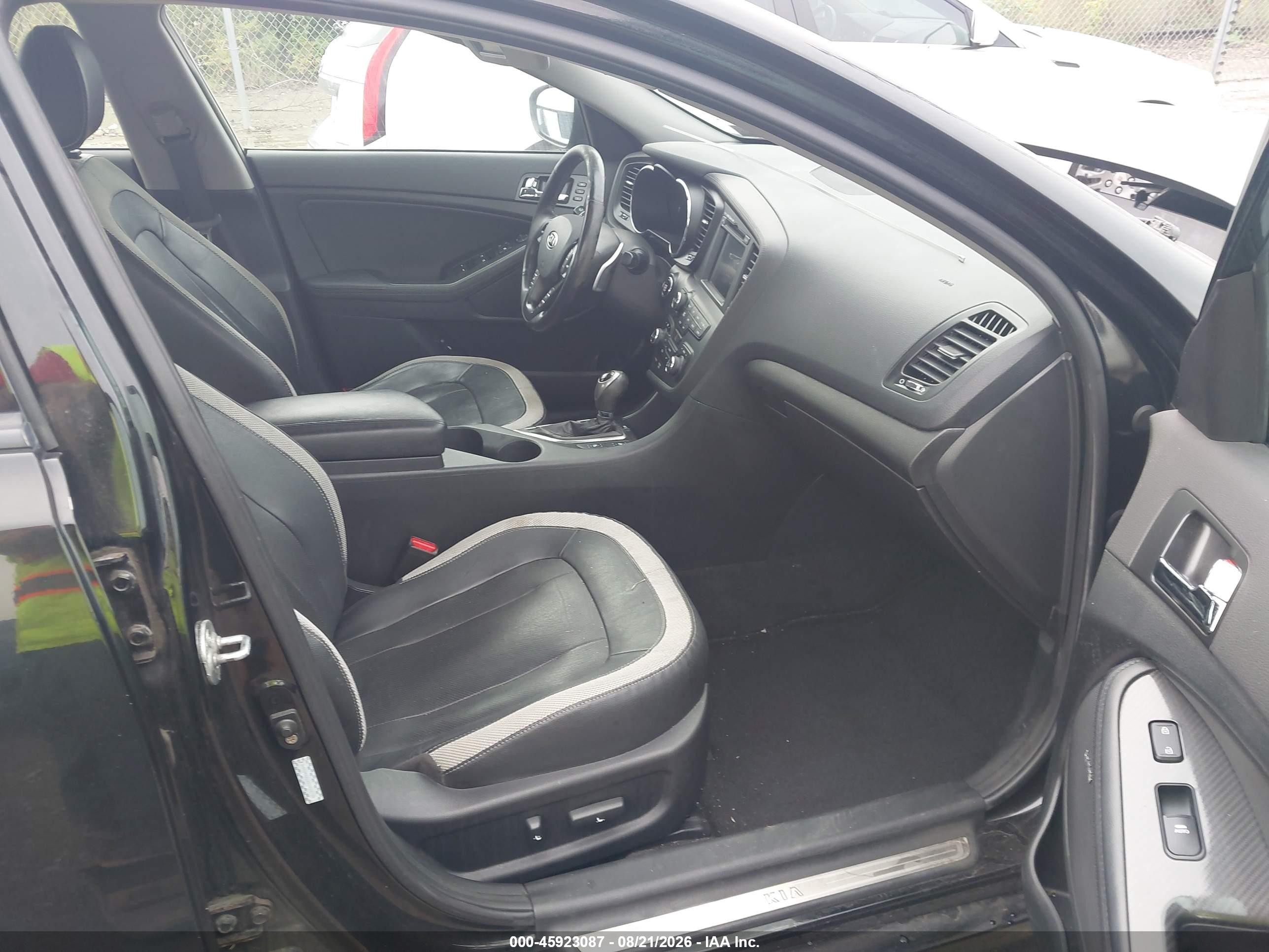 2011 Kia Optima Sx Black vin: KNAGR4A6XB5115738