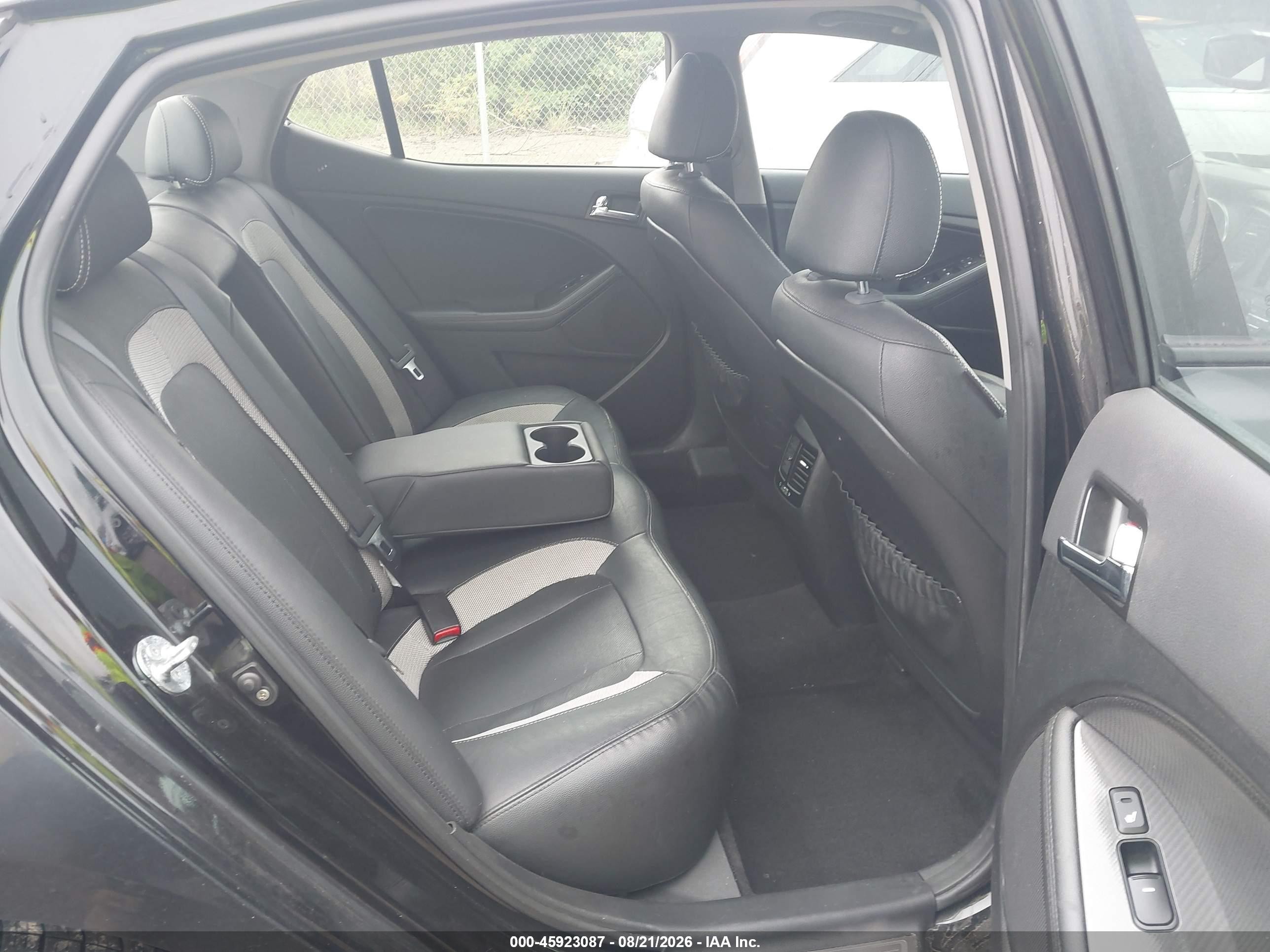 2011 Kia Optima Sx Black vin: KNAGR4A6XB5115738