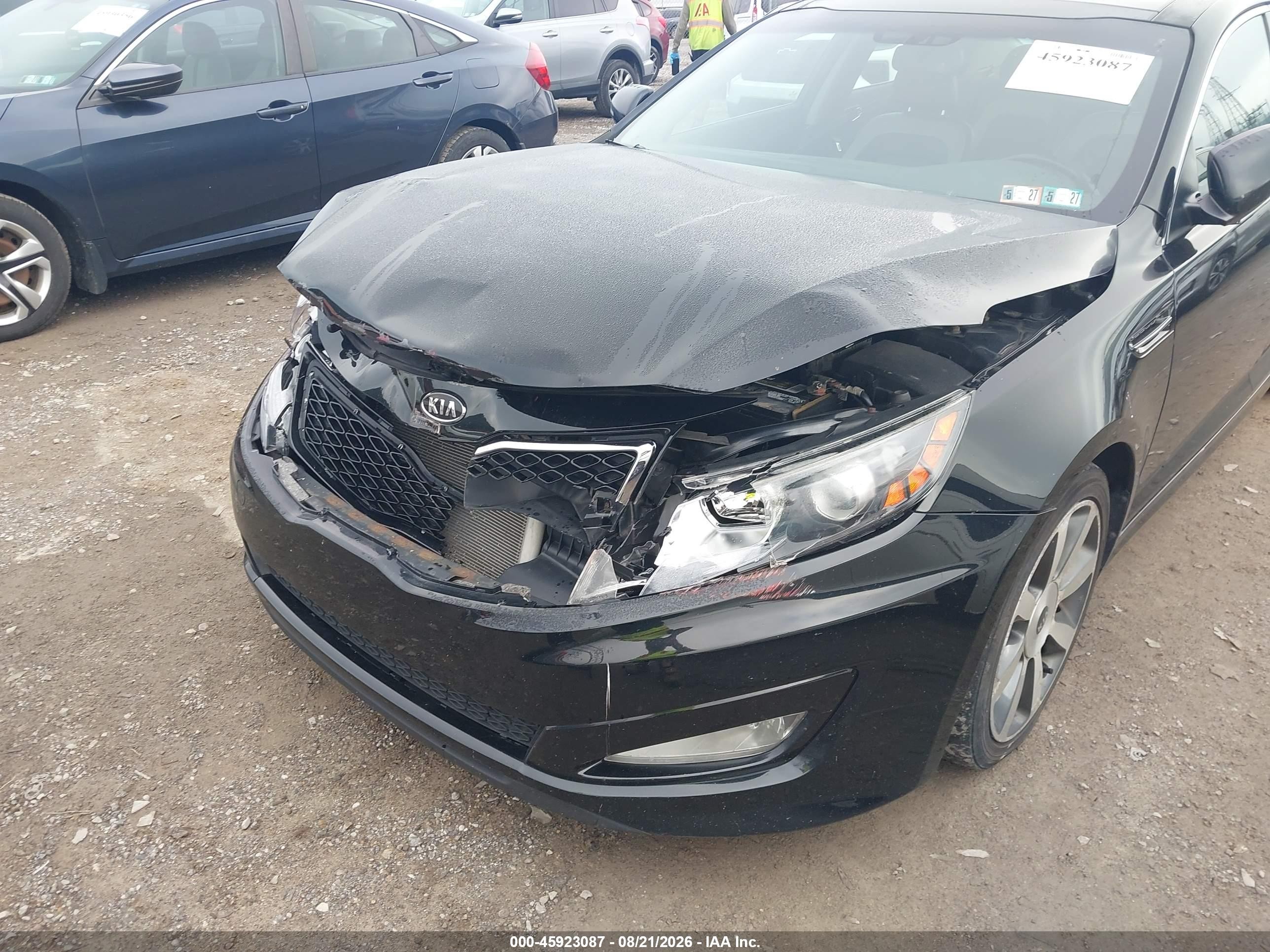 2011 Kia Optima Sx Black vin: KNAGR4A6XB5115738