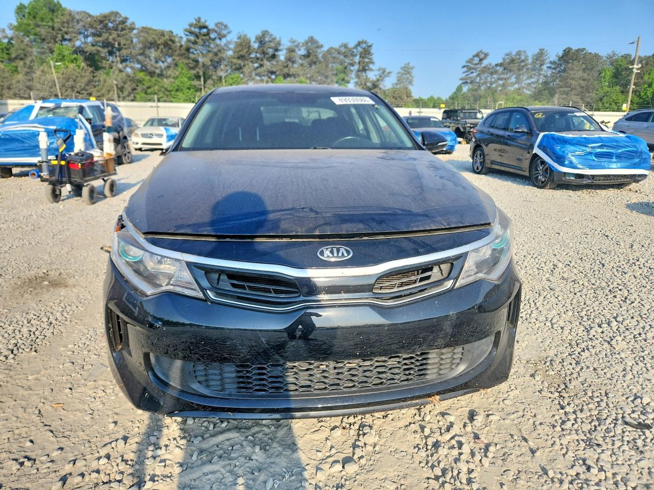 2017 Kia Optima Hybrid Черный vin: KNAGT4LE5H5009888