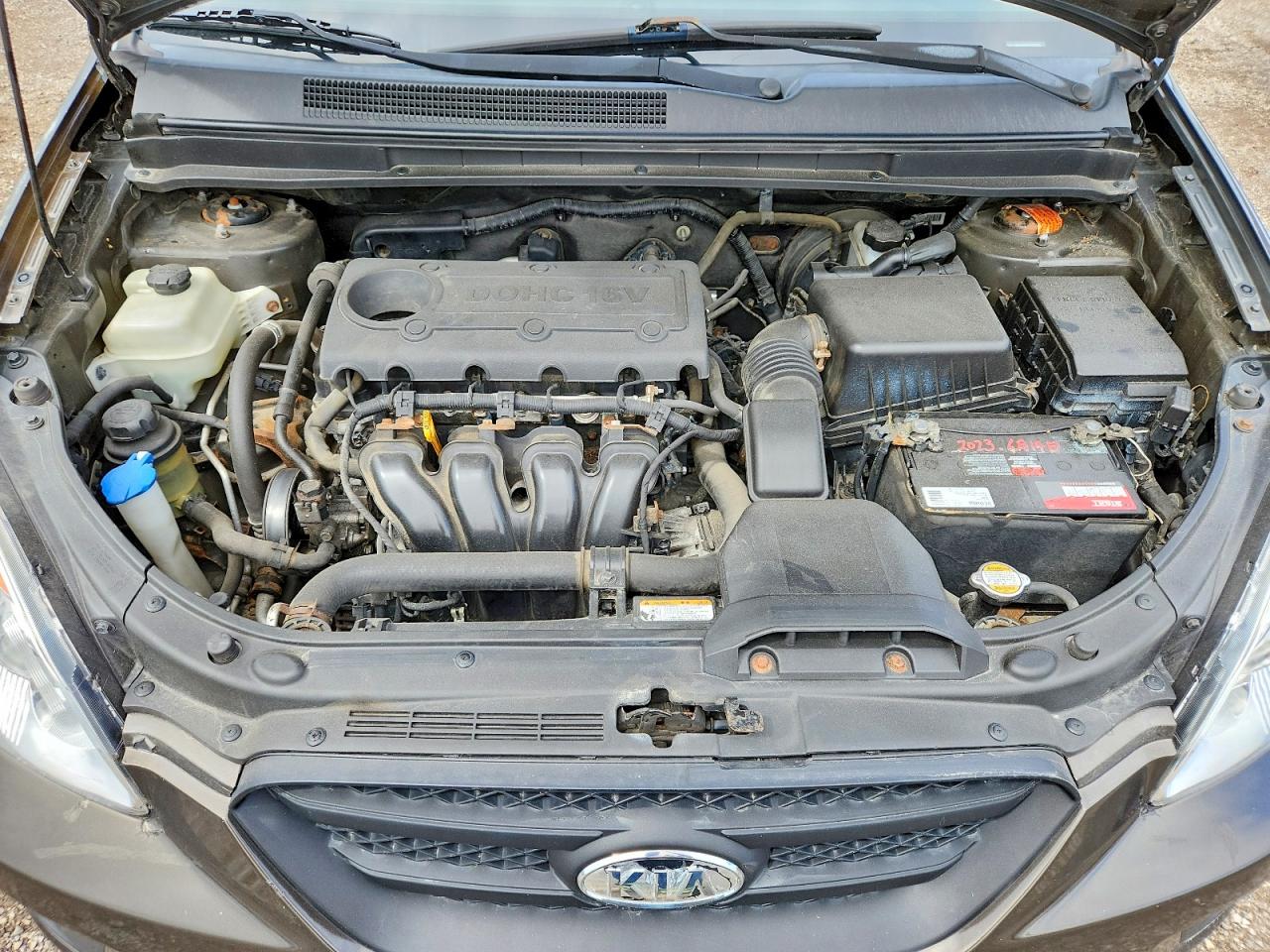 2010 Kia Rondo Lx Brown vin: KNAHG8A80A7302105