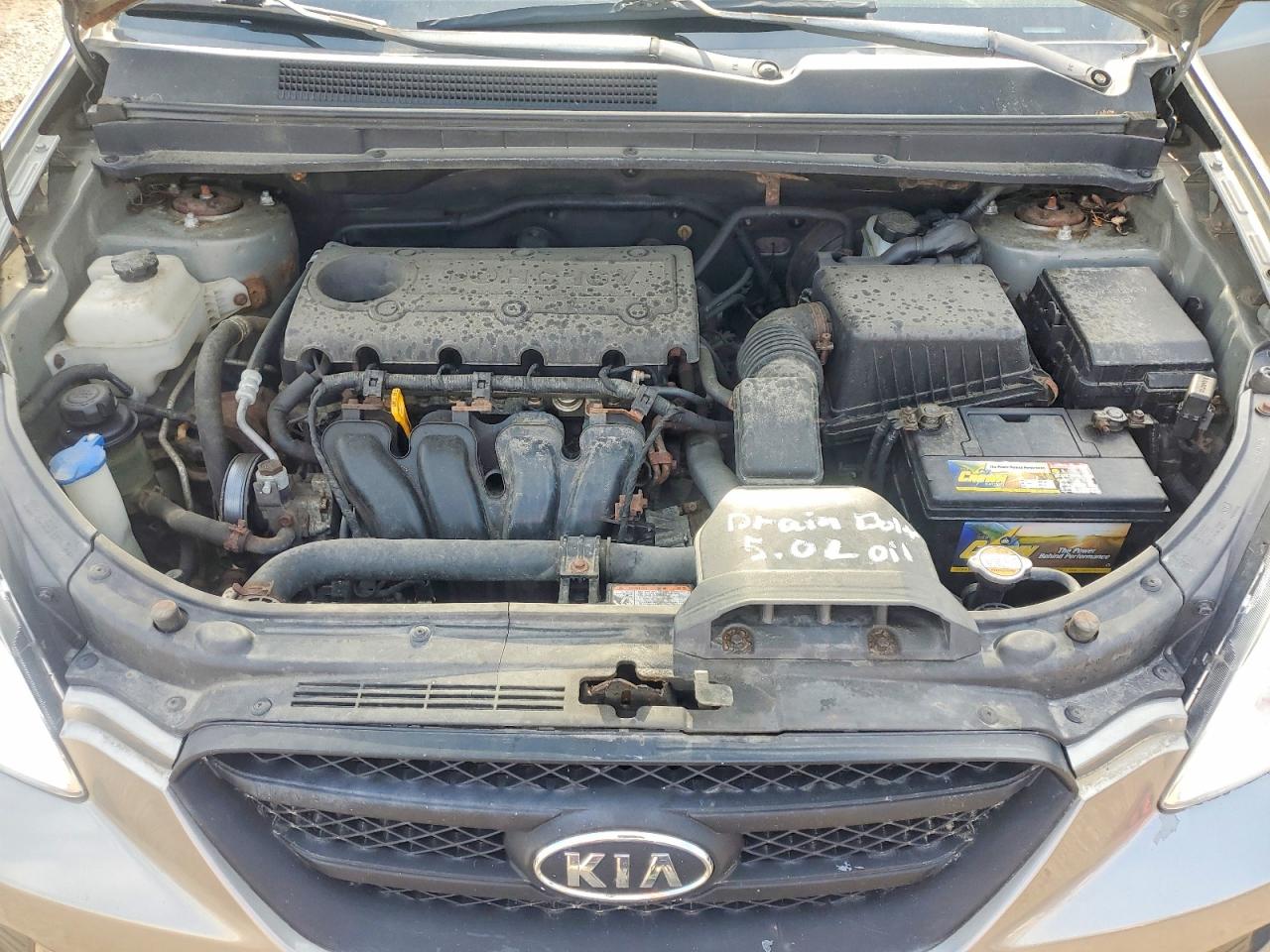 2010 Kia Rondo Lx Серебряный vin: KNAHG8A84A7301877