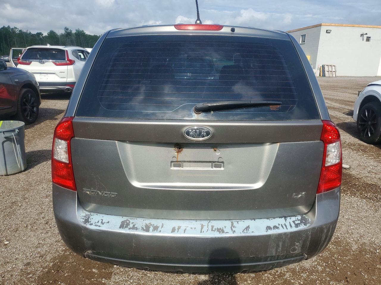 2010 Kia Rondo Lx Серебряный vin: KNAHG8A84A7301877