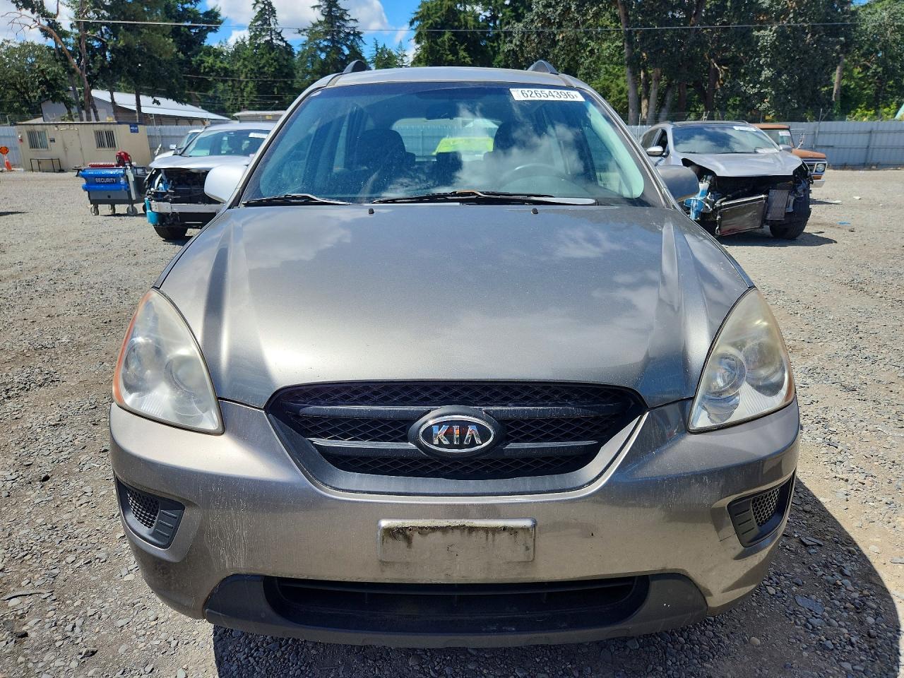 2010 Kia Rondo Lx Silver vin: KNAHG8A99A7293963