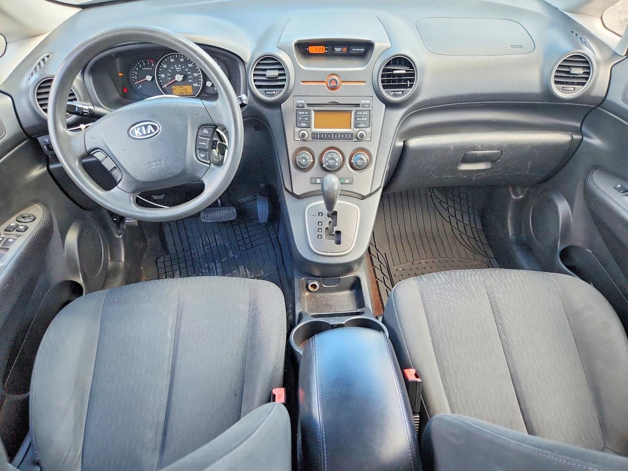 2010 Kia Rondo Lx Silver vin: KNAHG8A99A7293963