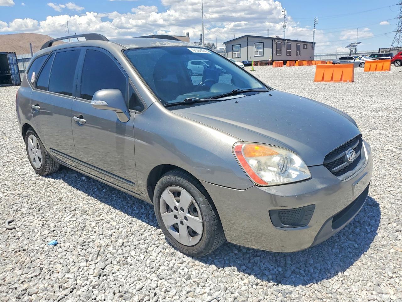 2010 Kia Rondo Lx Silver vin: KNAHG8C87A7308898