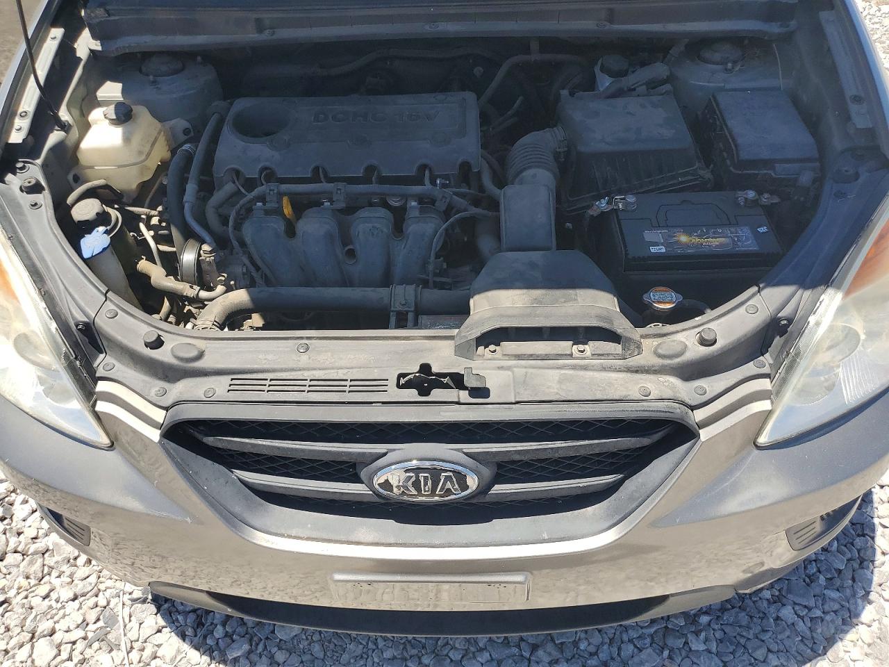 2010 Kia Rondo Lx Silver vin: KNAHG8C87A7308898