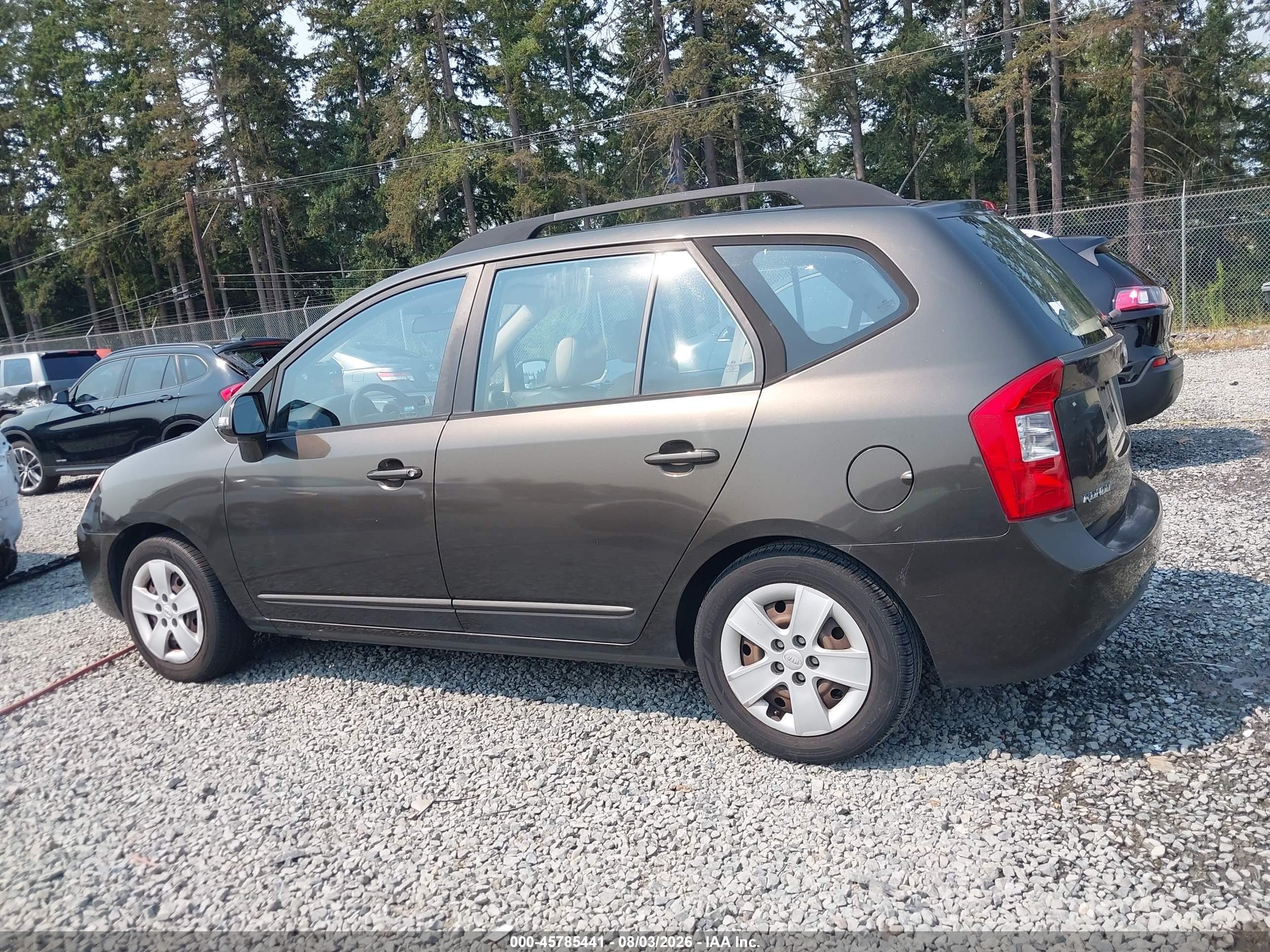 2010 Kia Rondo Lx Brown vin: KNAHG8C97A7302866