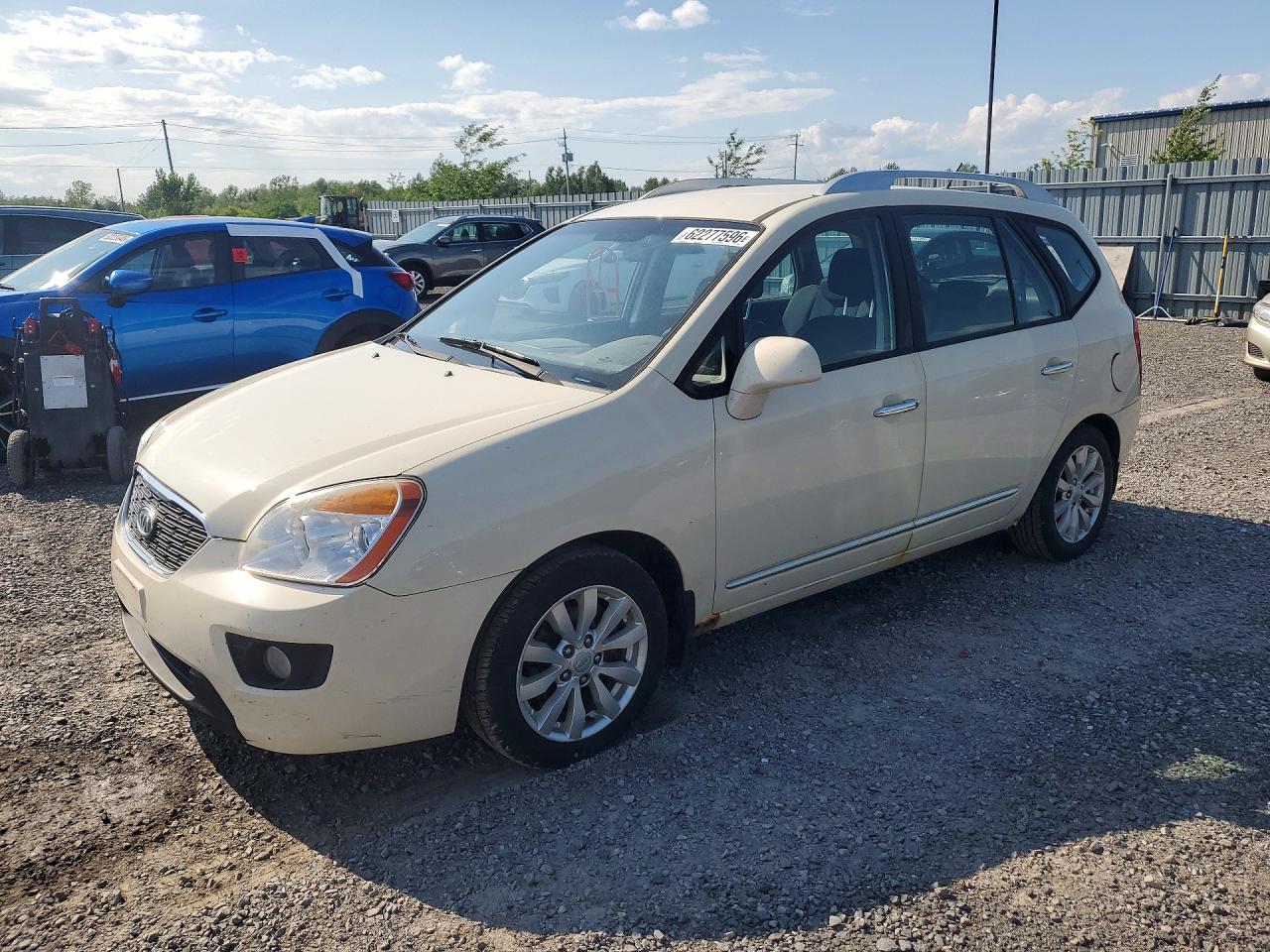 2012 Kia Rondo Cream vin: KNAHH8A65C7408564