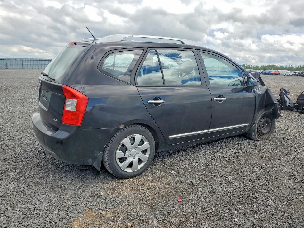 2012 Kia Rondo Black vin: KNAHH8A81C7401189