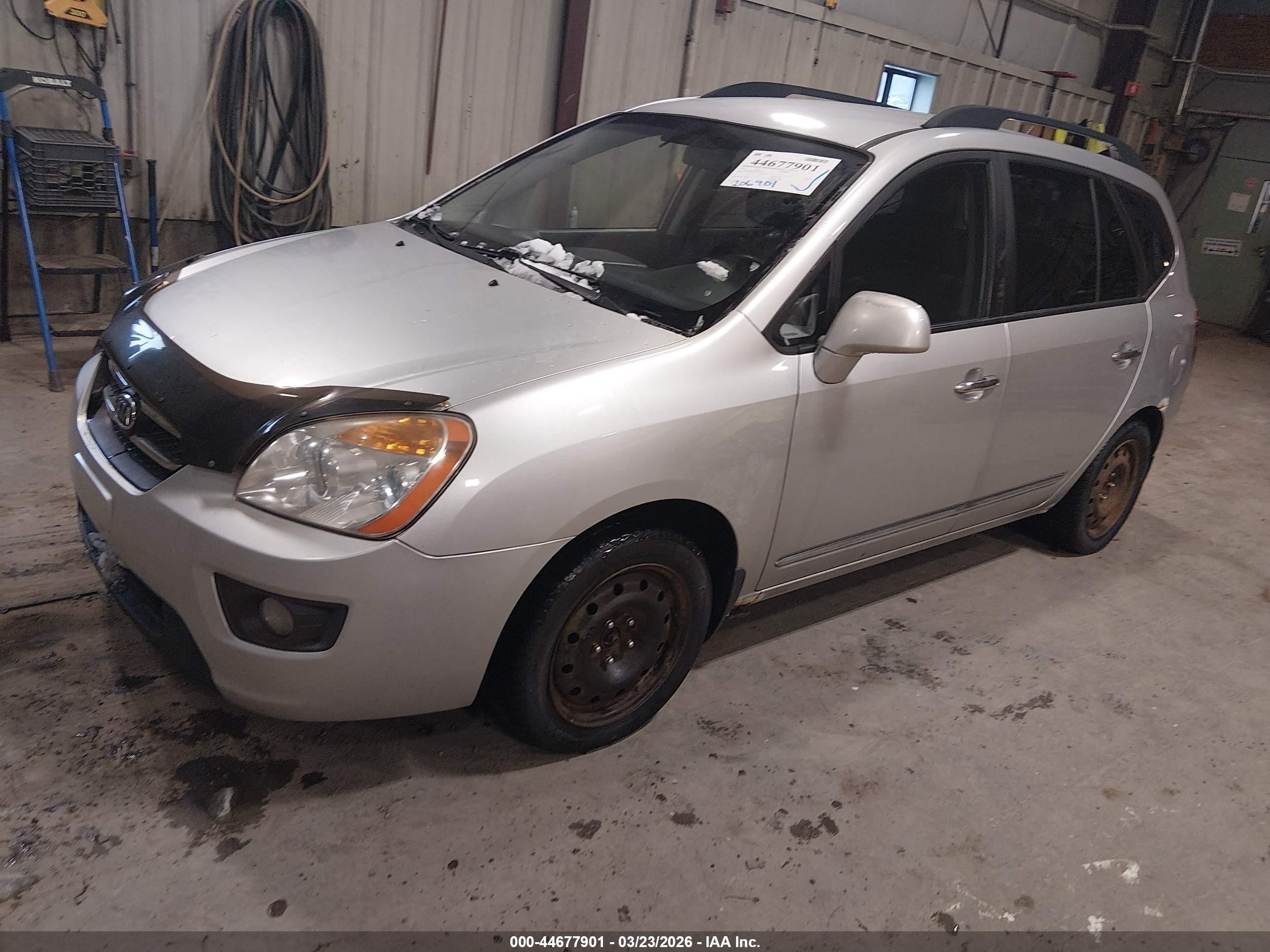 2010 Kia Rondo Ex/ex-premium Silver vin: KNAHH8A84A7305067