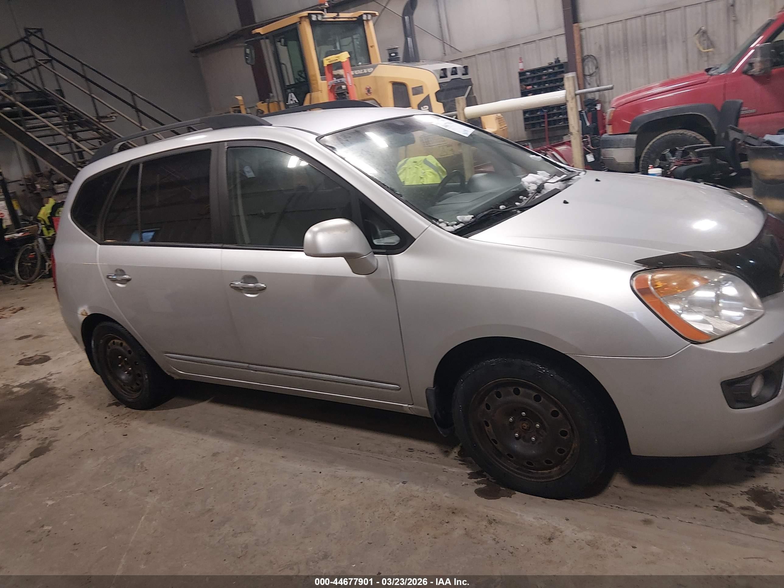 2010 Kia Rondo Ex/ex-premium Silver vin: KNAHH8A84A7305067