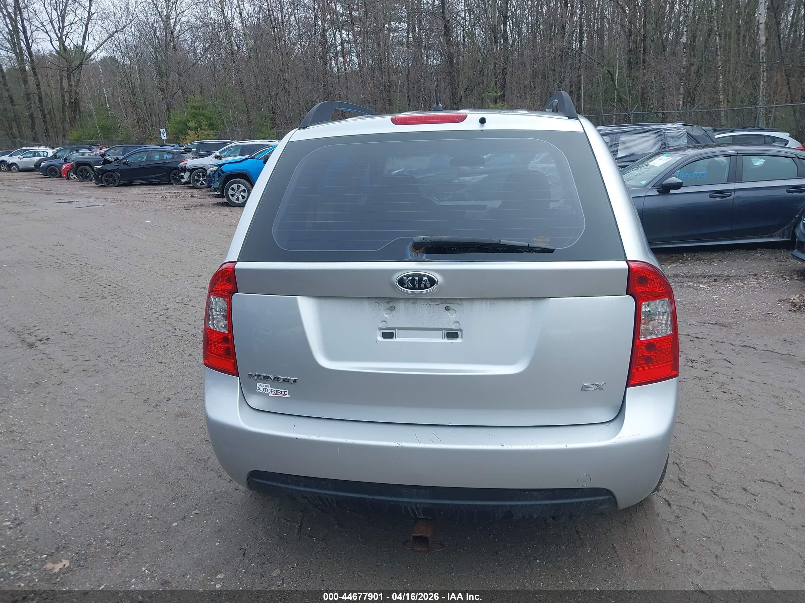 2010 Kia Rondo Ex/ex-premium Silver vin: KNAHH8A84A7305067