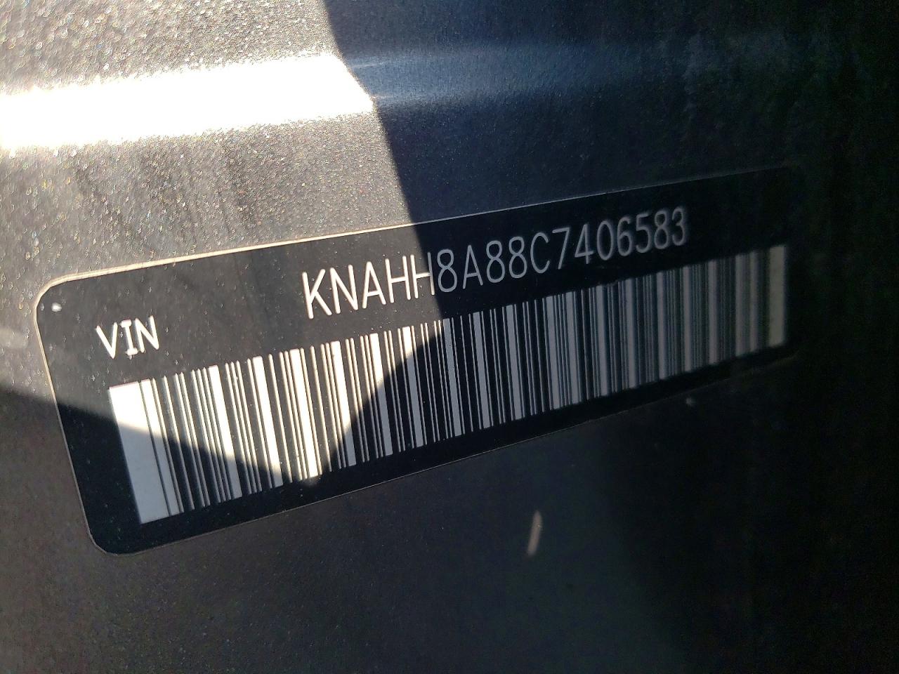 2012 Kia Rondo Ex Серый vin: KNAHH8A88C7406583