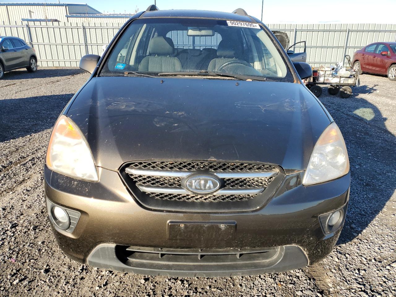 2010 Kia Rondo Ex Brown vin: KNAHH8C61A7322775