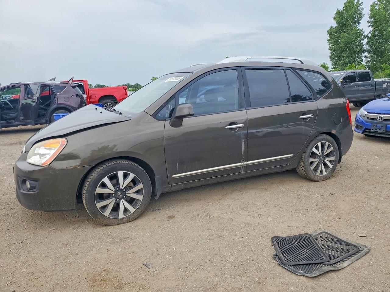 2012 Kia Rondo Серый vin: KNAHH8C67C7377119