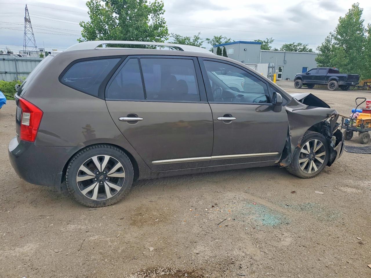 2012 Kia Rondo Gray vin: KNAHH8C67C7377119