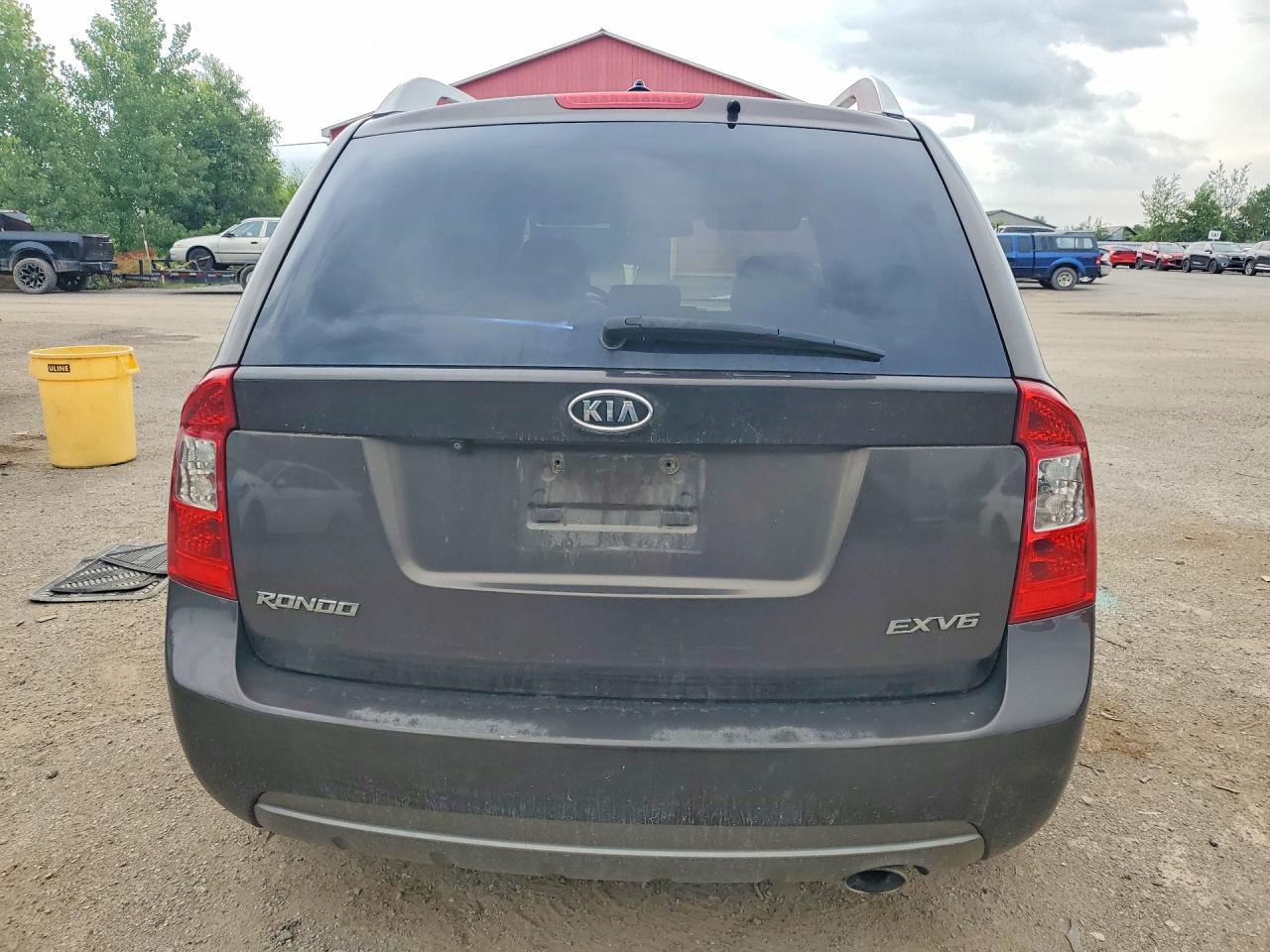 2012 Kia Rondo Gray vin: KNAHH8C67C7377119