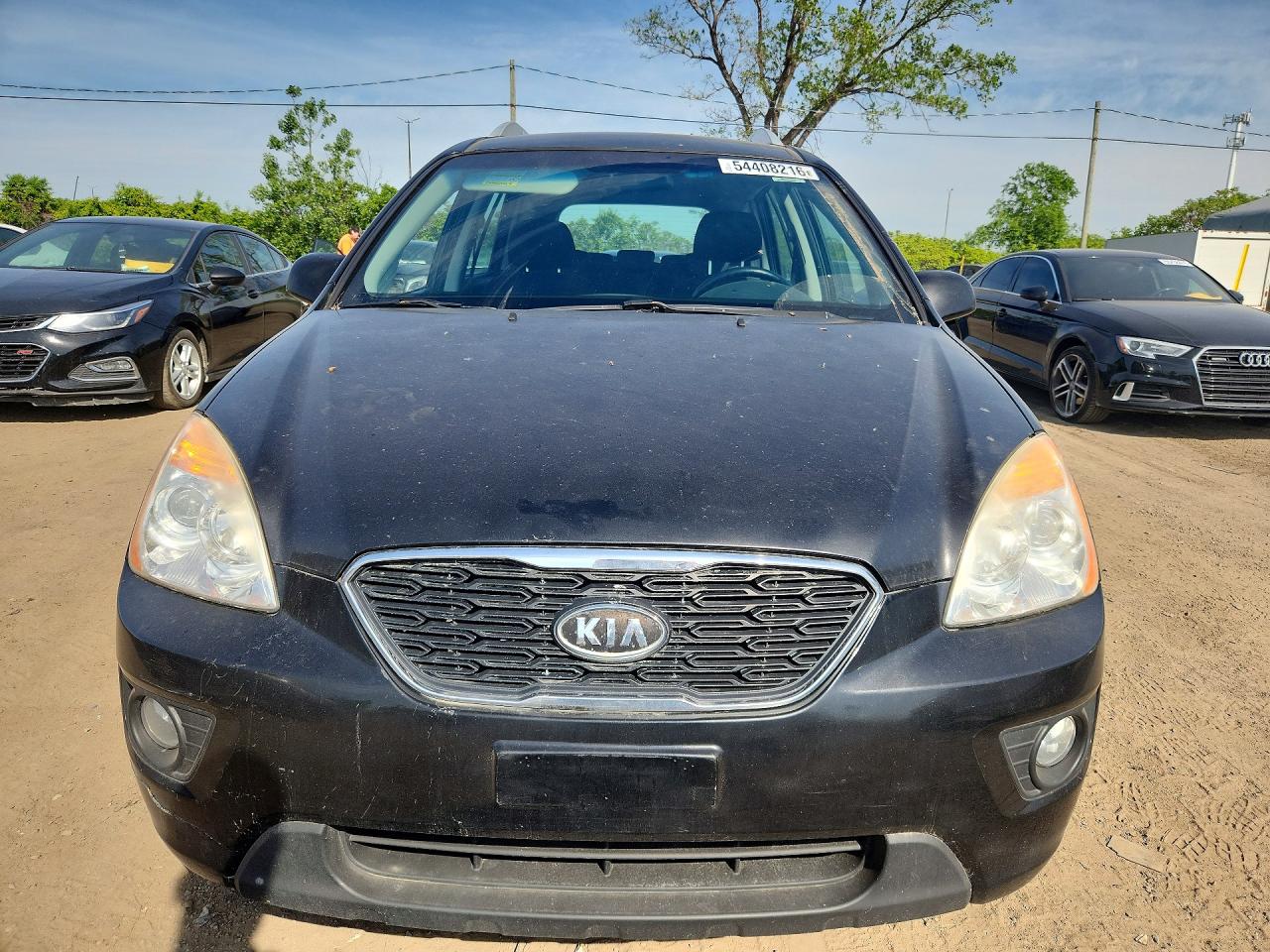 2011 Kia Rondo Black vin: KNAHH8C83B7363895