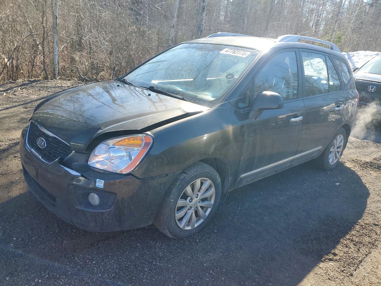 2011 Kia Rondo Gray vin: KNAHH8C87B7364077