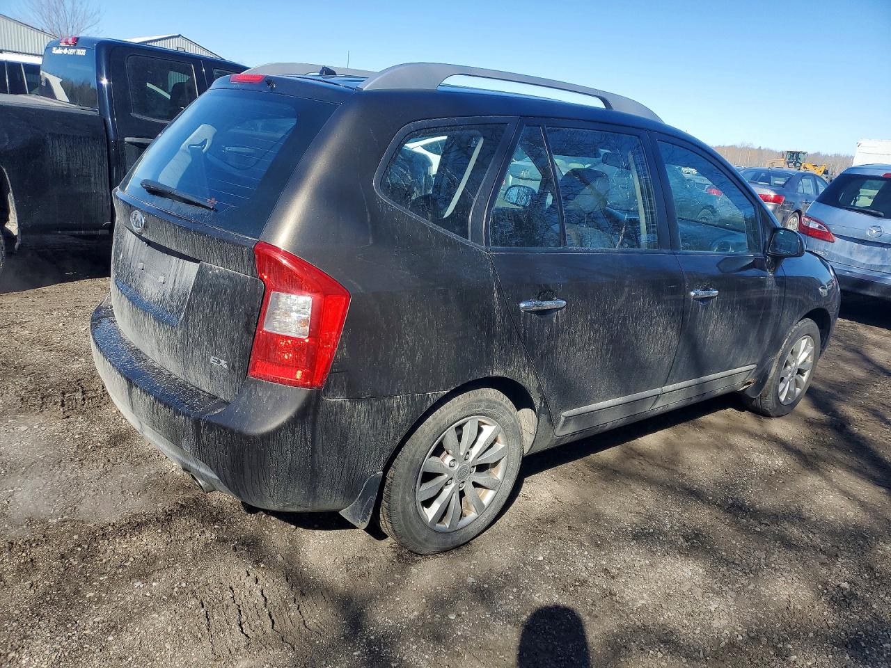 2011 Kia Rondo Серый vin: KNAHH8C87B7364077