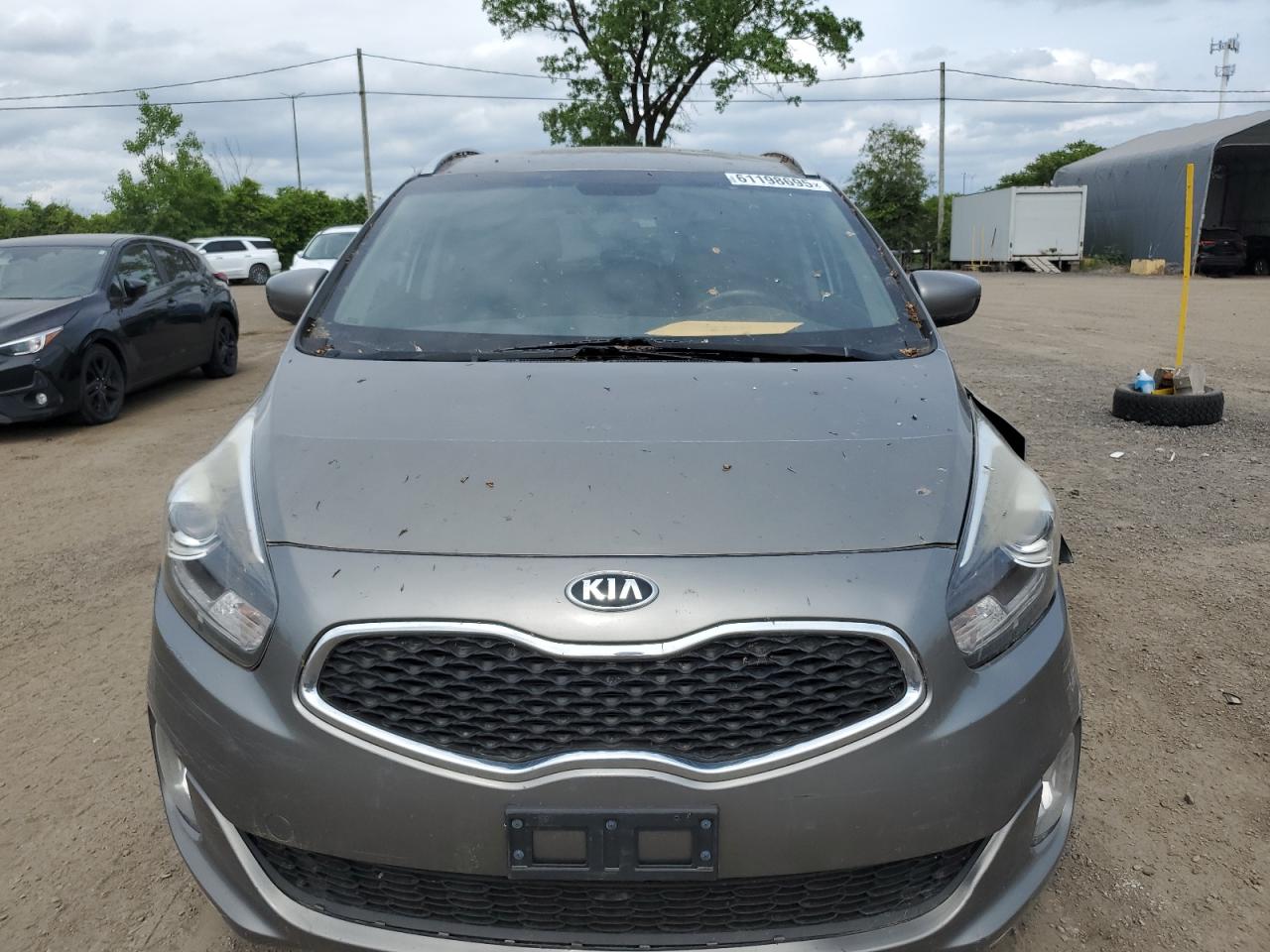 2016 Kia Rondo    Gray vin: KNAHT8A33G7129690