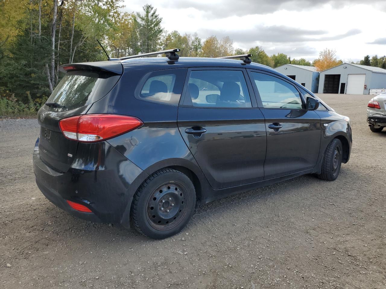 2014 Kia Rondo Черный vin: KNAHT8A36E7029225