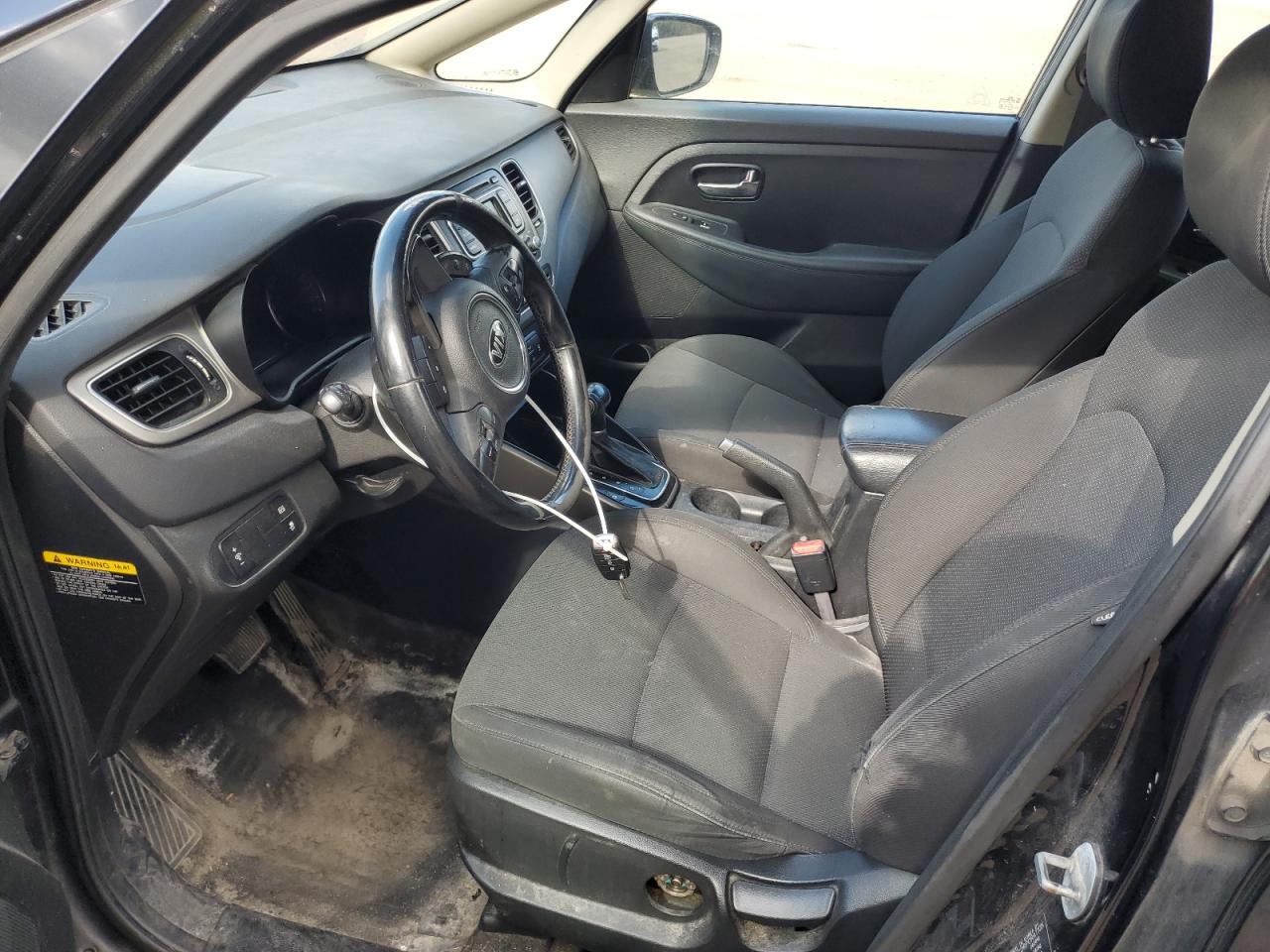 2014 Kia Rondo Черный vin: KNAHT8A36E7029225