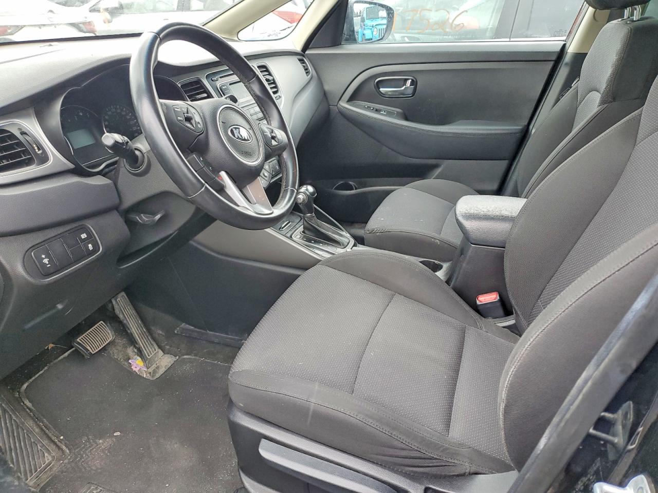 2015 Kia Rondo Черный vin: KNAHT8A37F7079939