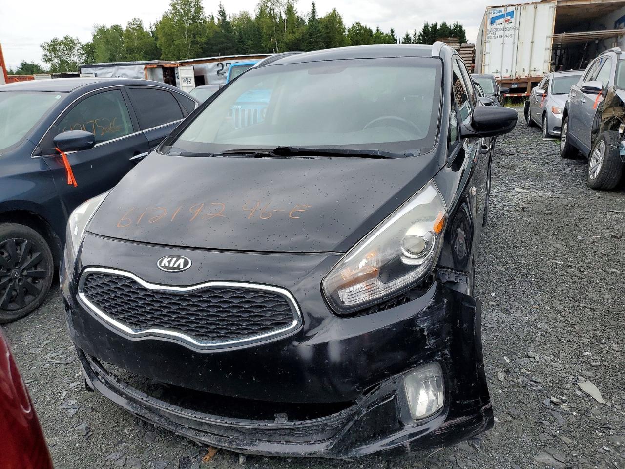 2015 Kia Rondo Черный vin: KNAHT8A37F7079939