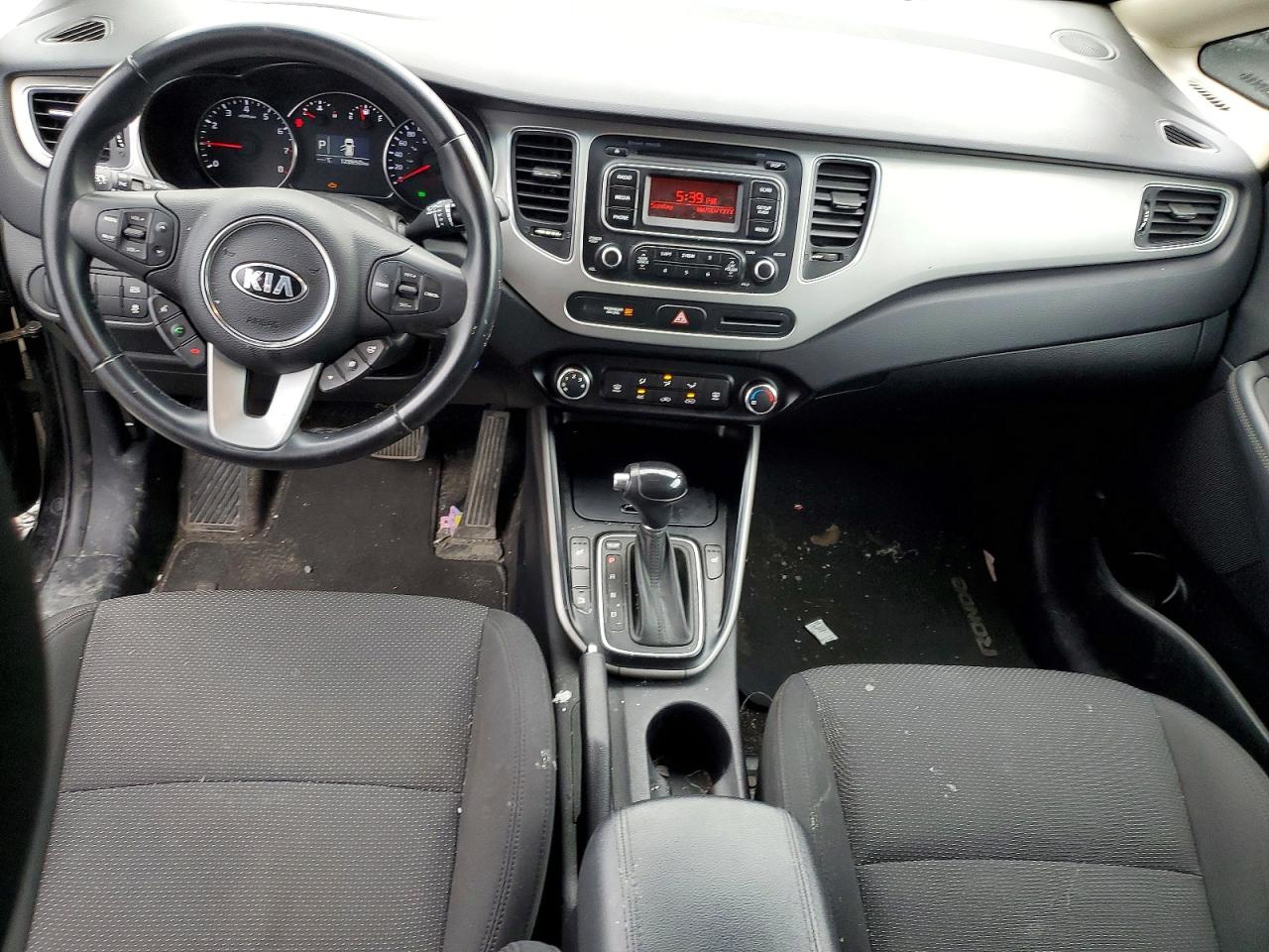 2015 Kia Rondo Черный vin: KNAHT8A37F7079939