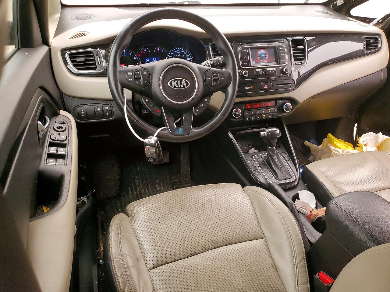 2015 Kia Rondo Black vin: KNAHU8A35F7122722
