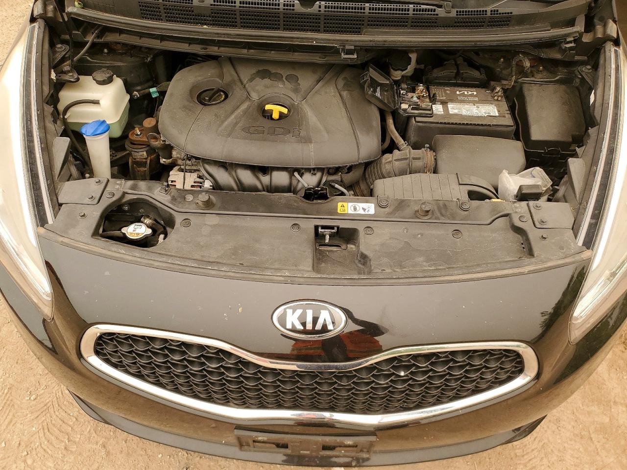 2015 Kia Rondo Black vin: KNAHU8A35F7122722