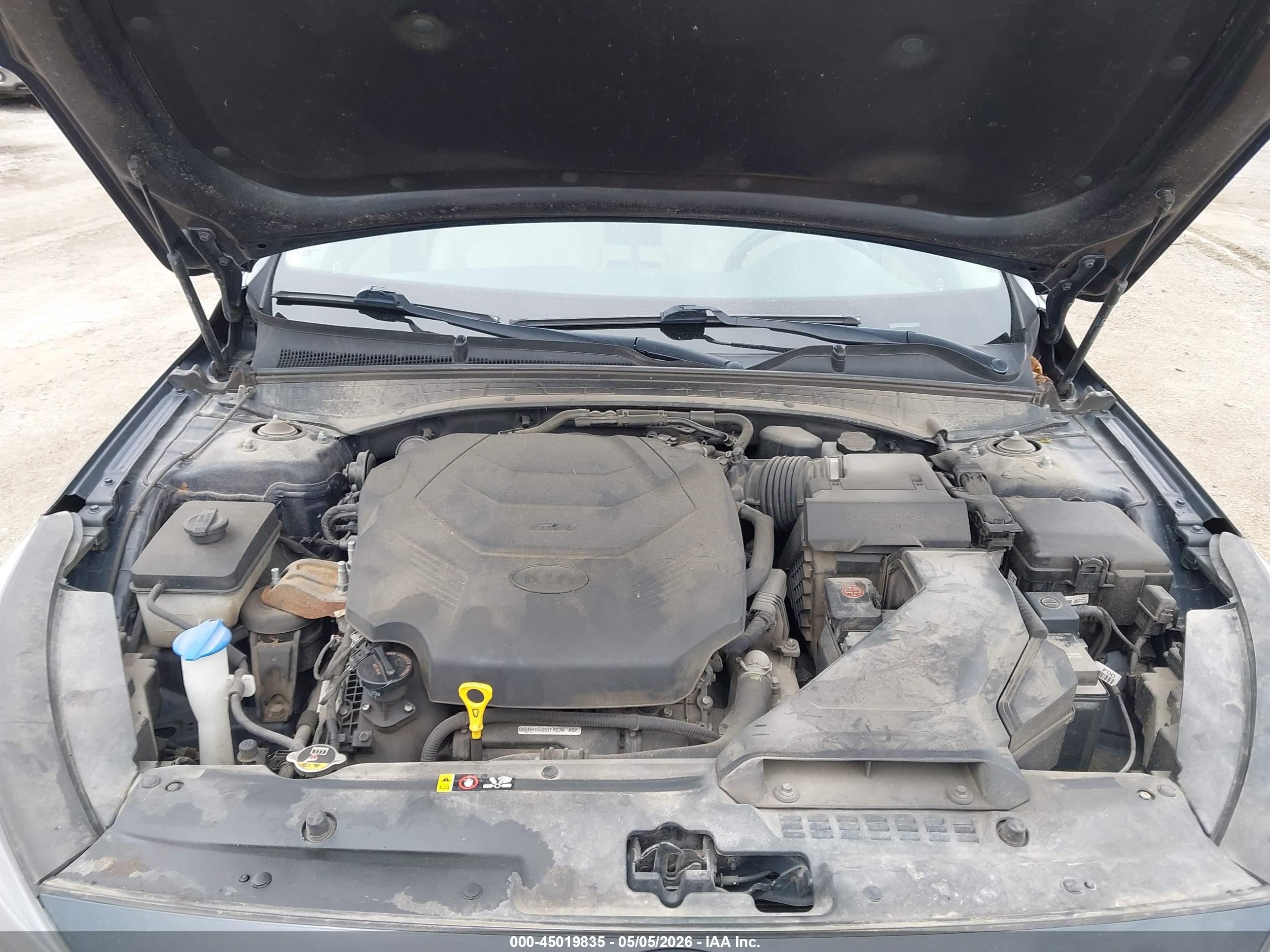 2017 Kia Cadenza Technology Черный vin: KNALC4J12H5063986