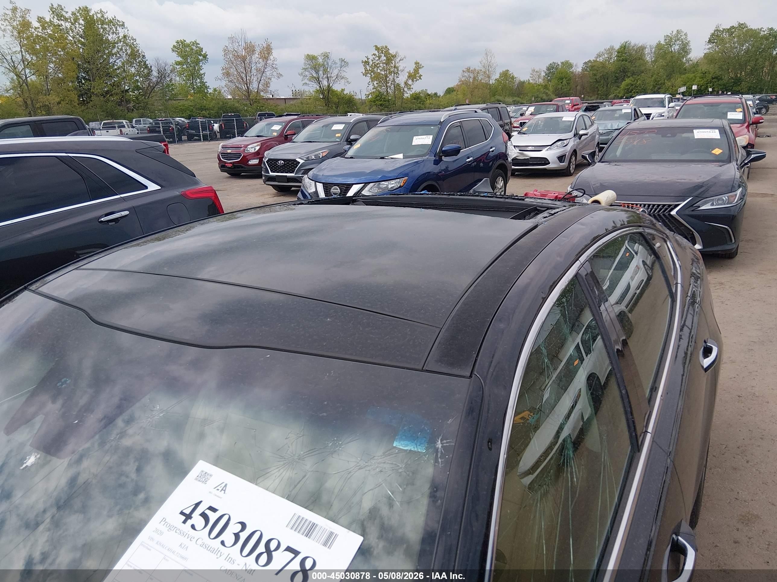 2020 Kia Cadenza Limited Black vin: KNALC4J14L5236691