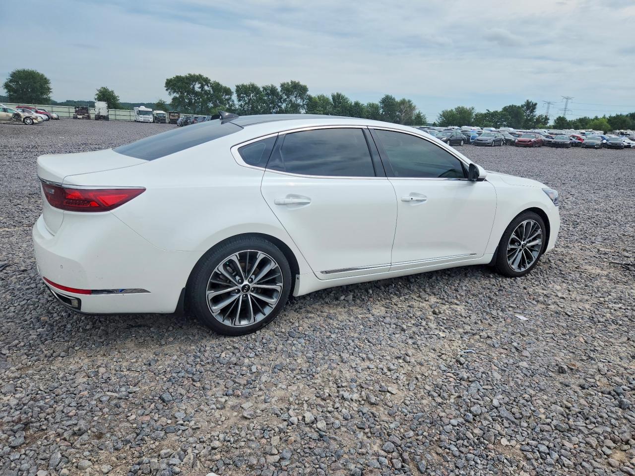 2019 Kia Cadenza Technology White vin: KNALC4J16K5171292