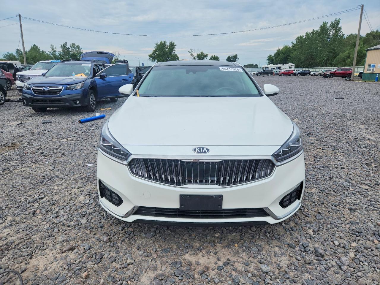 2019 Kia Cadenza Technology White vin: KNALC4J16K5171292