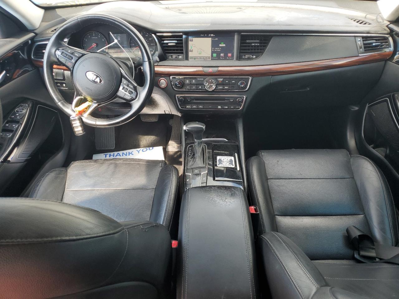 2017 Kia Cadenza Premium Серебряный vin: KNALC4J19H5057358