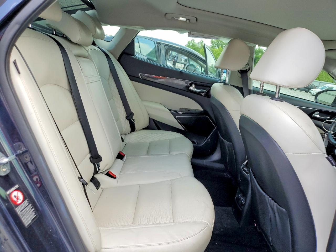 2017 Kia Cadenza Limited Черный vin: KNALC4J19H5073852