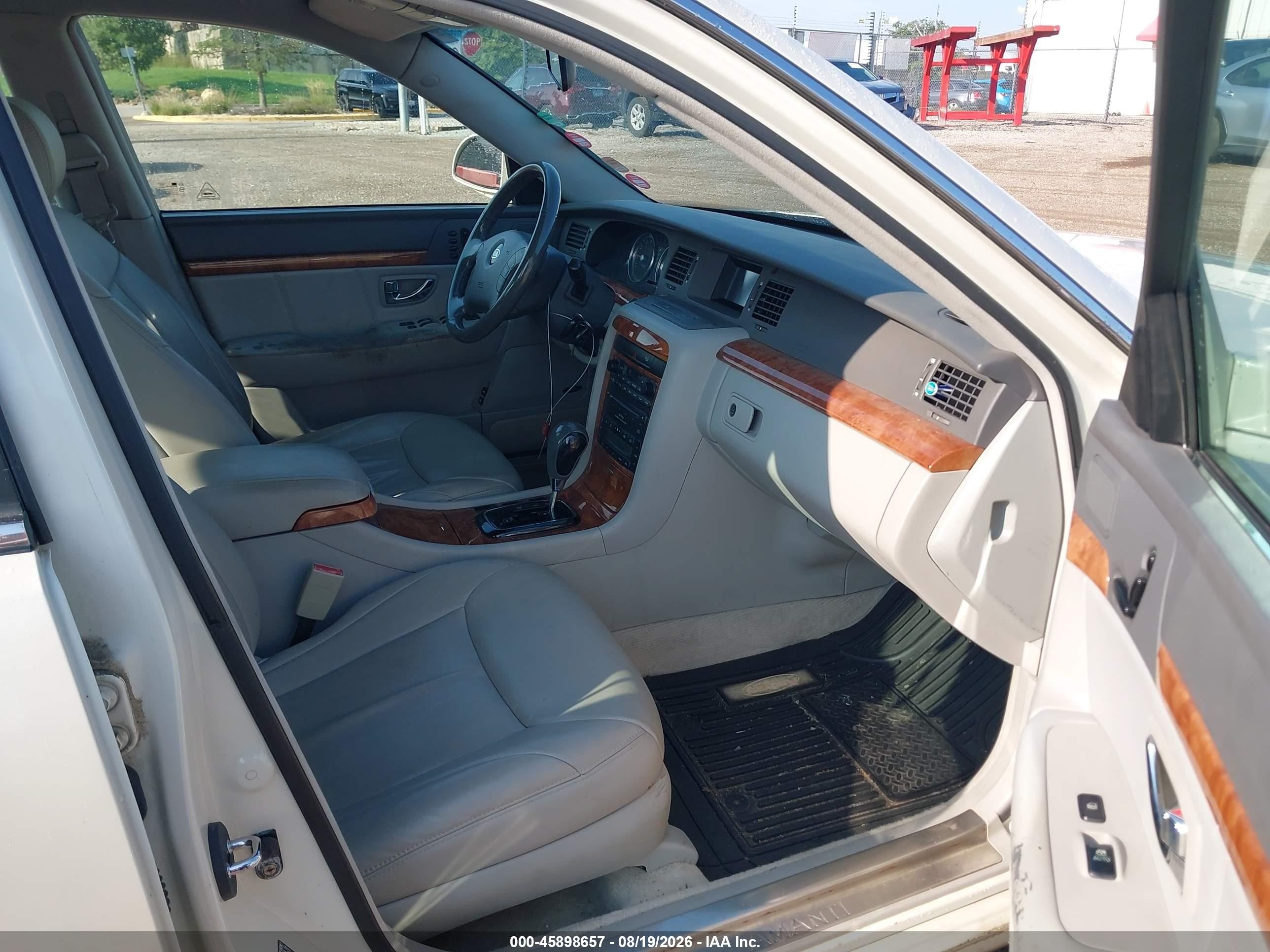 2004 Kia Amanti   White vin: KNALD124045035098